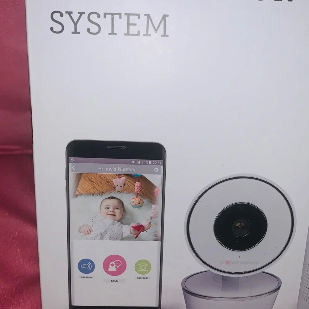COPY - Project Nursery Smart Nursery Baby Monitor System with Alexa NIB